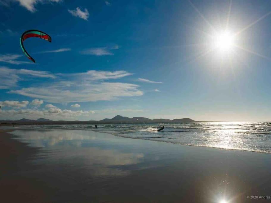 Апартаменти Famara, Apto. En Zona Tranquila A 200M Del Mar. Екстер'єр фото