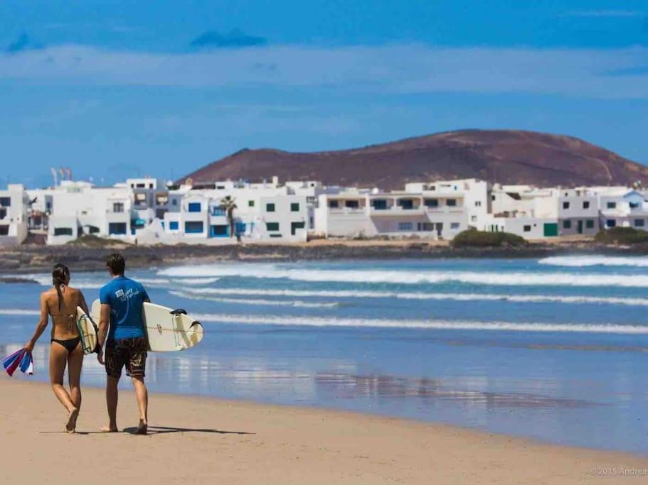 Апартаменти Famara, Apto. En Zona Tranquila A 200M Del Mar. Екстер'єр фото